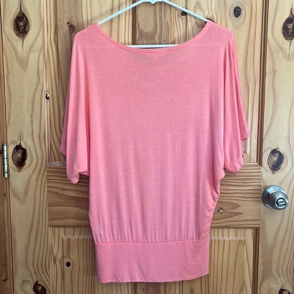 ZENANA Outfitters Pink Flowy Top - Picture 3 of 7